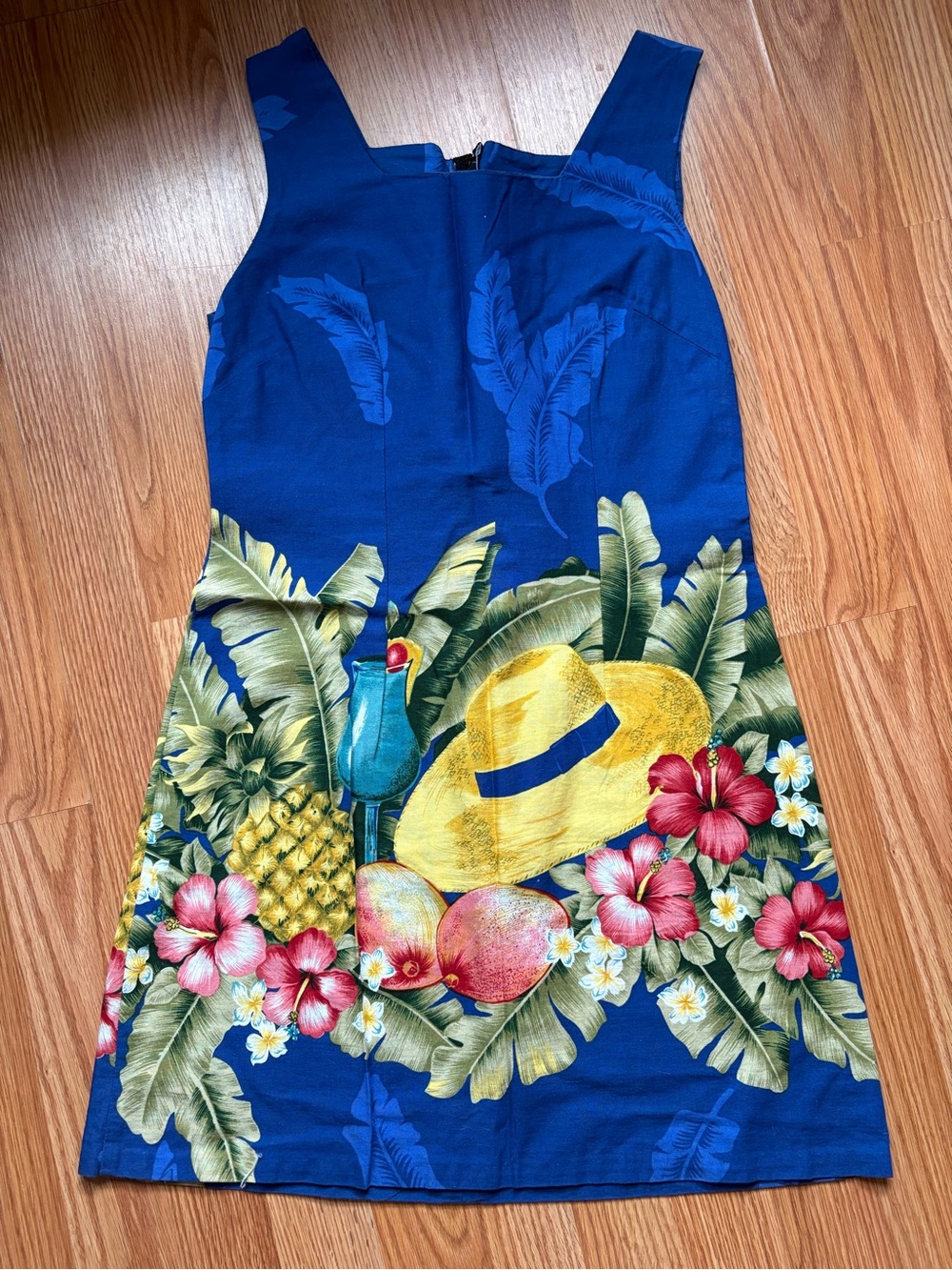 Vintage Shannon Marie Hawaiian Dress Made in USA